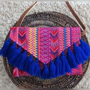 Artisanal Fringe Crossbody Purse
